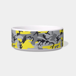 Tigela Camuflagem Amarela e Cinza, Militar, Exército
