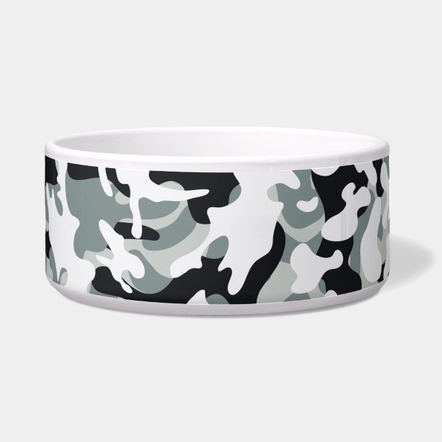 Tigela Camuflagem de poeiras de neve (Frente)