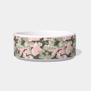 Tigela Camuflagem rosa e verde, Militares, Exército
