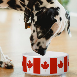 Tigela Canadá Red White Flag Mapepaaf
