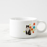 Tigela caneca de sopa de bule bi-col manx cat<br><div class="desc">manx cat bi-col</div>