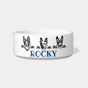 Tigela Caninos german shepherd Pet Personalizado
