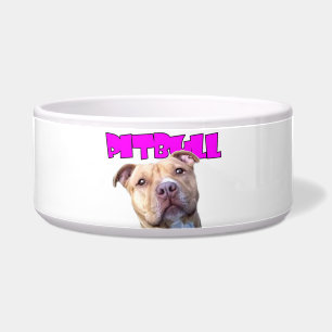 Tigela Cão da mamã de Pitbull