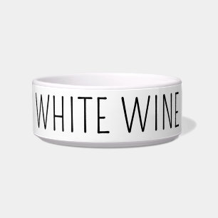 Tigela Cão-De-Açúcar Branco Engraçado Tigre-De-Pet-Bowl