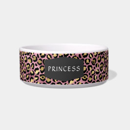 Tigela Cão-de-Pé-Pia-Rosa-Rosa Pecado