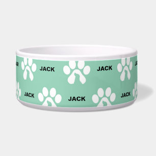 Tigela Cão Personalizado de Impressão de Pata