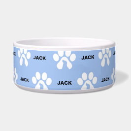 Tigela Cão Personalizado de Impressão de Pata