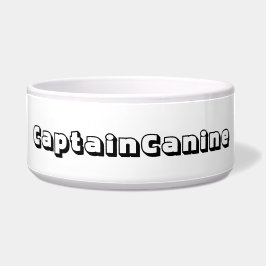 TIGELA CAPTAIN CANINE DOG BOWL