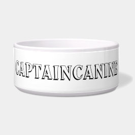 TIGELA CAPTAIN CANINE DOG BOWL