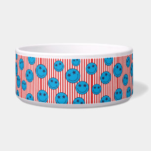 Tigela Cara Sorridente Patriota Retro