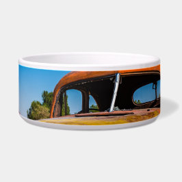 Tigela Carro antigo e abandonado em Solitaire, Namíbia