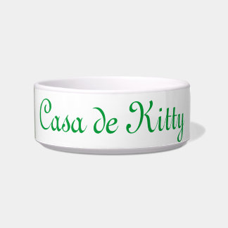 Tigela Casa de Gatinho
