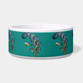 Tigela Cascata Eetérea de Corações Pet Bowl