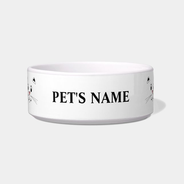 Tigela Cat Bowl Personalizado (Frente)
