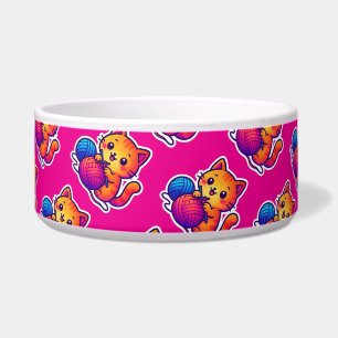 Tigela Cena Branca de Kawaii com Grande Tamanho
