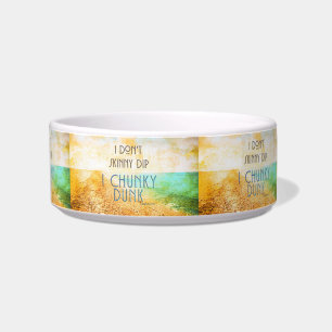 Tigela Cena de praia idílica e calorosa da SlipperyJoe ca