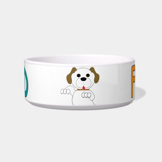Tigela Ceramic Pet Bowl for you and your Dog! (Frente)