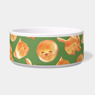 Tigela Cesta de Pão Animal: Bichon, Coelho e Gato Sorride