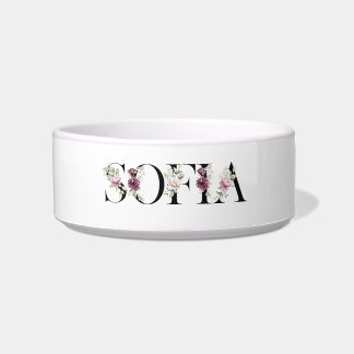 Tigela Chamo-me Sofia. Chamo-me Sofia.