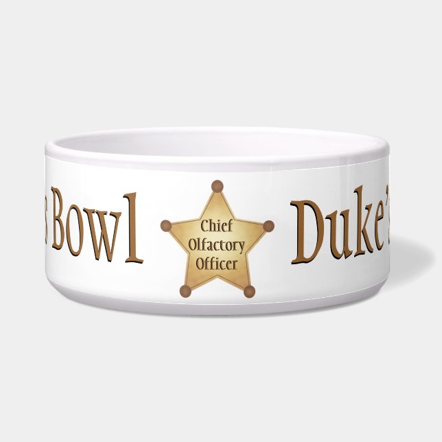 Tigela Chefe de Gabinete (Frente)