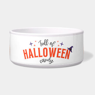 Tigela Cheio do Halloween Candy | Cerâmica Bowl