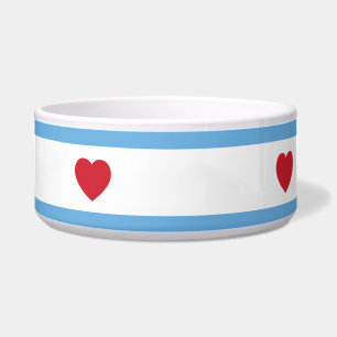 Tigela Chicago Love Boliche para Pet