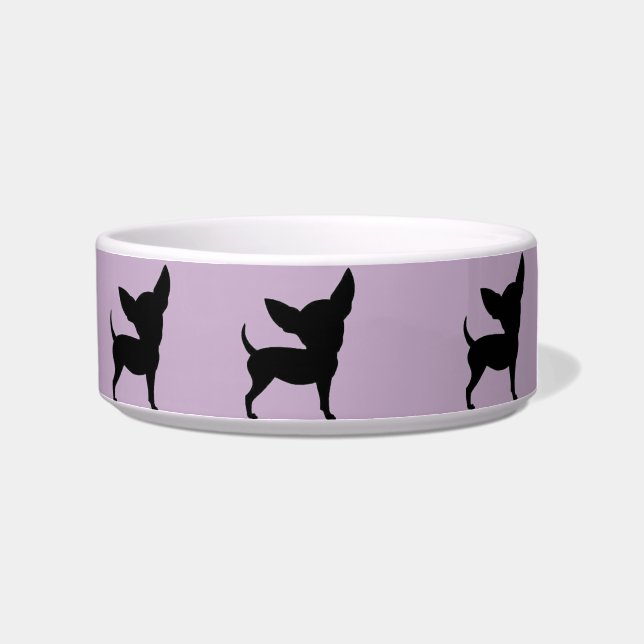 Tigela Chihuahua Comida Dish Chihuahua Lover Chi Bowl (Direita)