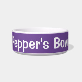 Tigela Chihuahua No Bolso Pet Bowl Cerâmico