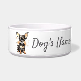 Tigela Chihuahua puppy Cerâmica Pet Bowl