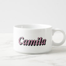 CHILI BOWL PERSONALIZADO - "CAMILA"