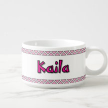 CHILI BOWL PERSONALIZADO - "KAILA"