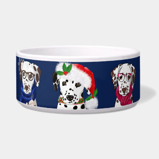 Tigela Christmas Dalmatians