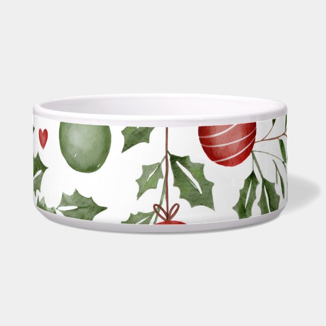 Tigela Christmas Ivy (Frente)