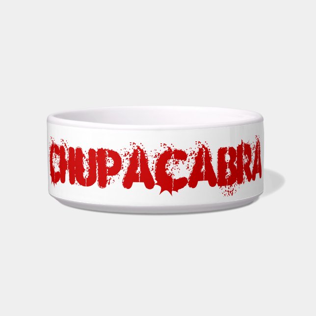 Tigela CHUPACABRA Pet Bowl (Frente)