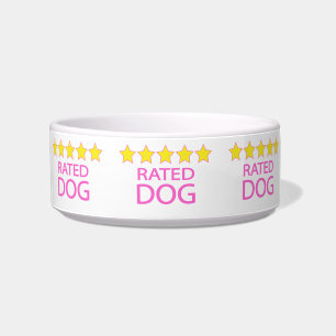 Tigela Cinco Estrelas de Cão