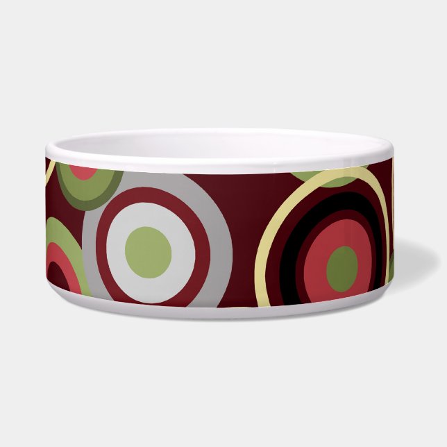 Tigela Círculos modernos (Frente)