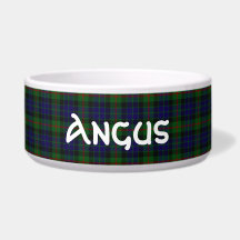 Clan Gunn Custom Tartan Xadrez Pet Bowl