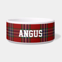 Clan MacFarlane Custom Tartan Xadrez Bowl