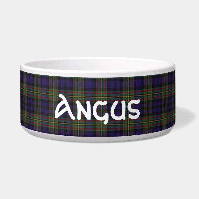 Tigela Clan MacLellan Custom Tartan Xadrez Bowl (Frente)