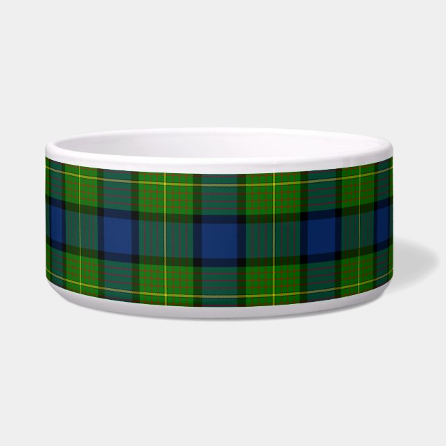 Tigela Clan Muir More Tartan Xadrez (Frente)