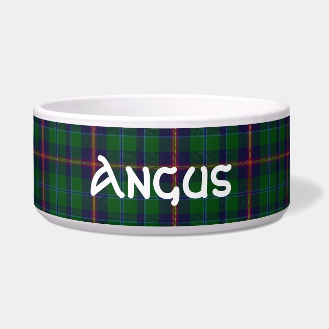 Tigela Clan Young Custom Tartan Xadrez Bowl (Frente)