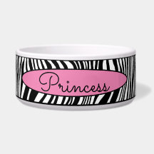 Clássica Moderna Zebra Padrão cutâneo Pet Cão Comi