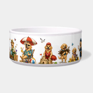 Tigela Clube de Aventuras do Golden Retriever