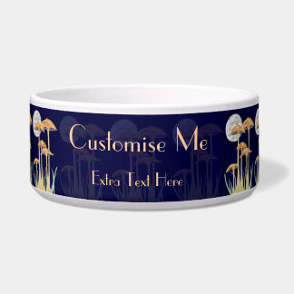 Tigela Cogumelos Em Pet Luar