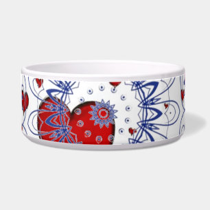 Tigela Colar Azul Com Pet Bowl