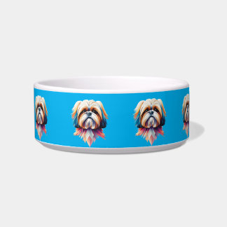 Tigela Colorfull Shih Tzu Bowl