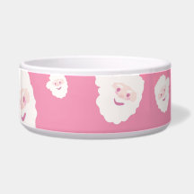 Coluna de Natal de Papais noeis Rosa