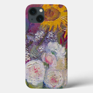Tigela com Girassóis e Rosas por Vincent van Gogh