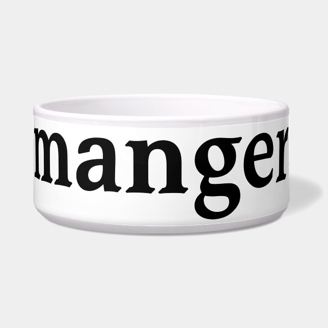 Tigela coma em francês (Frente)