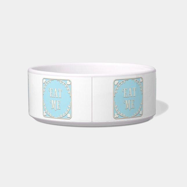 Tigela "Coma-me" Festa Wonderland Tea Party Purple Comida (Traseira)